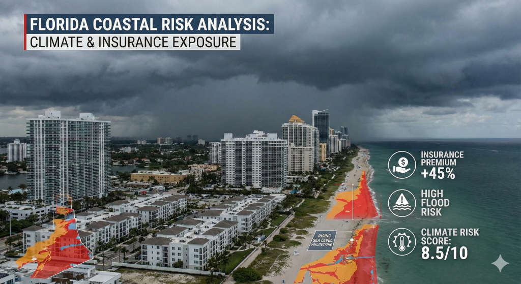 Florida leading states that will collapse first recession 2026 due to housing and climate risk.
