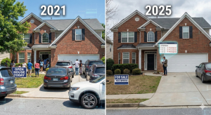 Georgia housing market 2025 open house slowdown and price improvements
