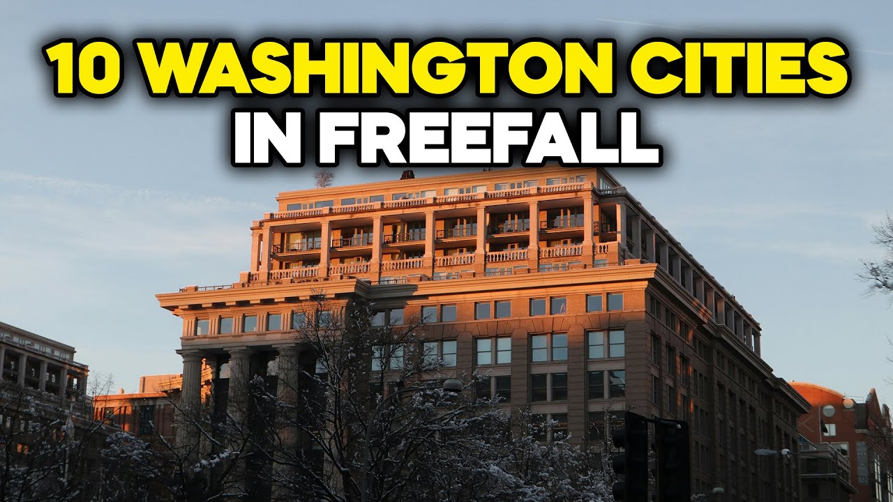 Washington Housing Slump 2025 – 10 Cities Quietly Entering Freefall
