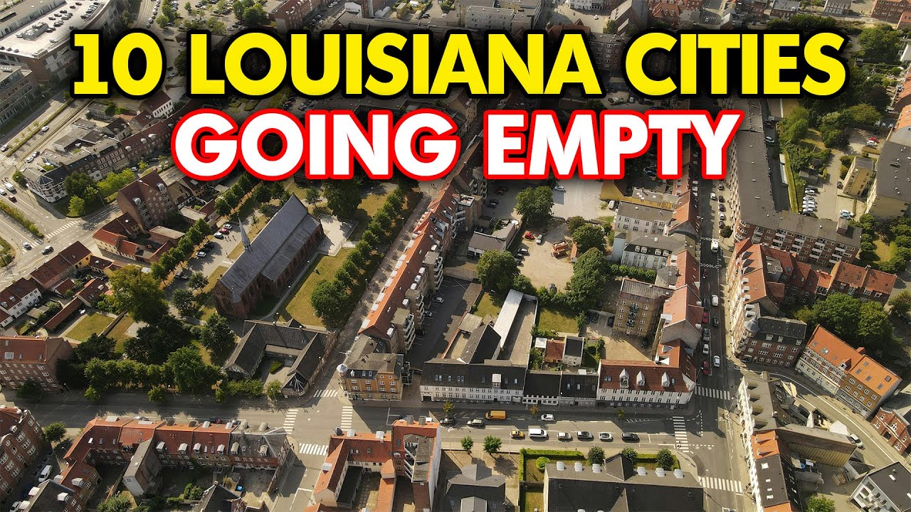 10 Louisiana Cities Where Homes Are Sitting Empty Right Now In 2025