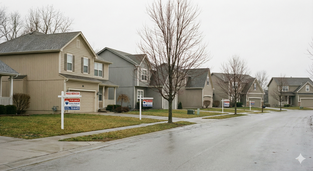 Homes sitting longer in the U.S. housing market in 2025